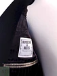 Abrigo Hamilton And Hayes Largo Negro Italiano Lana Cashmere Talla XL - Miniatura 11