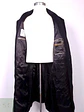 Abrigo Hamilton And Hayes Largo Negro Italiano Lana Cashmere Talla XL - Miniatura 12