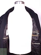 Abrigo Hamilton And Hayes Largo Negro Italiano Lana Cashmere Talla XL - Miniatura 13