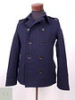 Abrigo Japonés Marinero Abahouse 90% Lana Premium Azul Marino TALLA XS - Miniatura 2