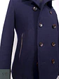 Abrigo Japonés Marinero Abahouse 90% Lana Premium Azul Marino TALLA XS - Miniatura 4