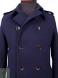 Abrigo Japonés Marinero Abahouse 90% Lana Premium Azul Marino TALLA XS - Miniatura 5