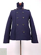 Abrigo Japonés Marinero Abahouse 90% Lana Premium Azul Marino TALLA XS - Miniatura 8