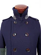 Abrigo Japonés Marinero Abahouse 90% Lana Premium Azul Marino TALLA XS - Miniatura 9