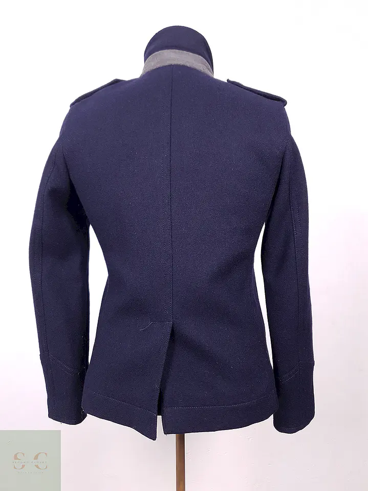 Abrigo Japonés Marinero Abahouse 90% Lana Premium Azul Marino TALLA XS 12