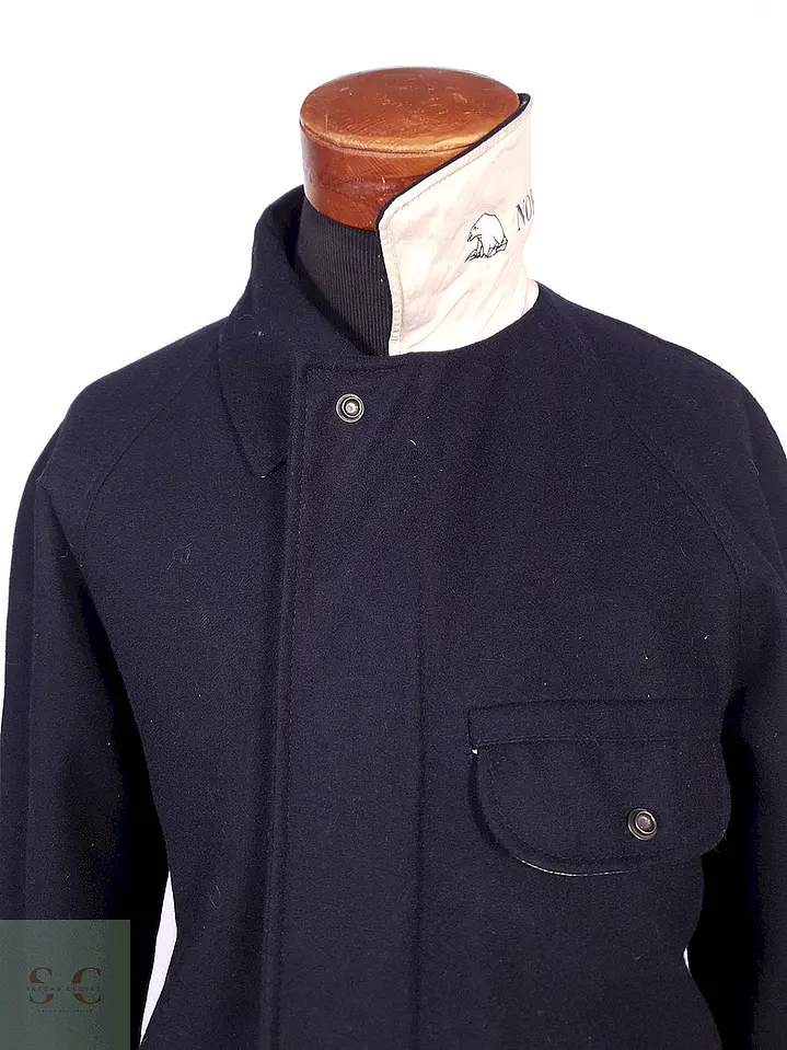 Abrigo Chaquetón North Pole Marina Azul Marino Lana - Talla M 7