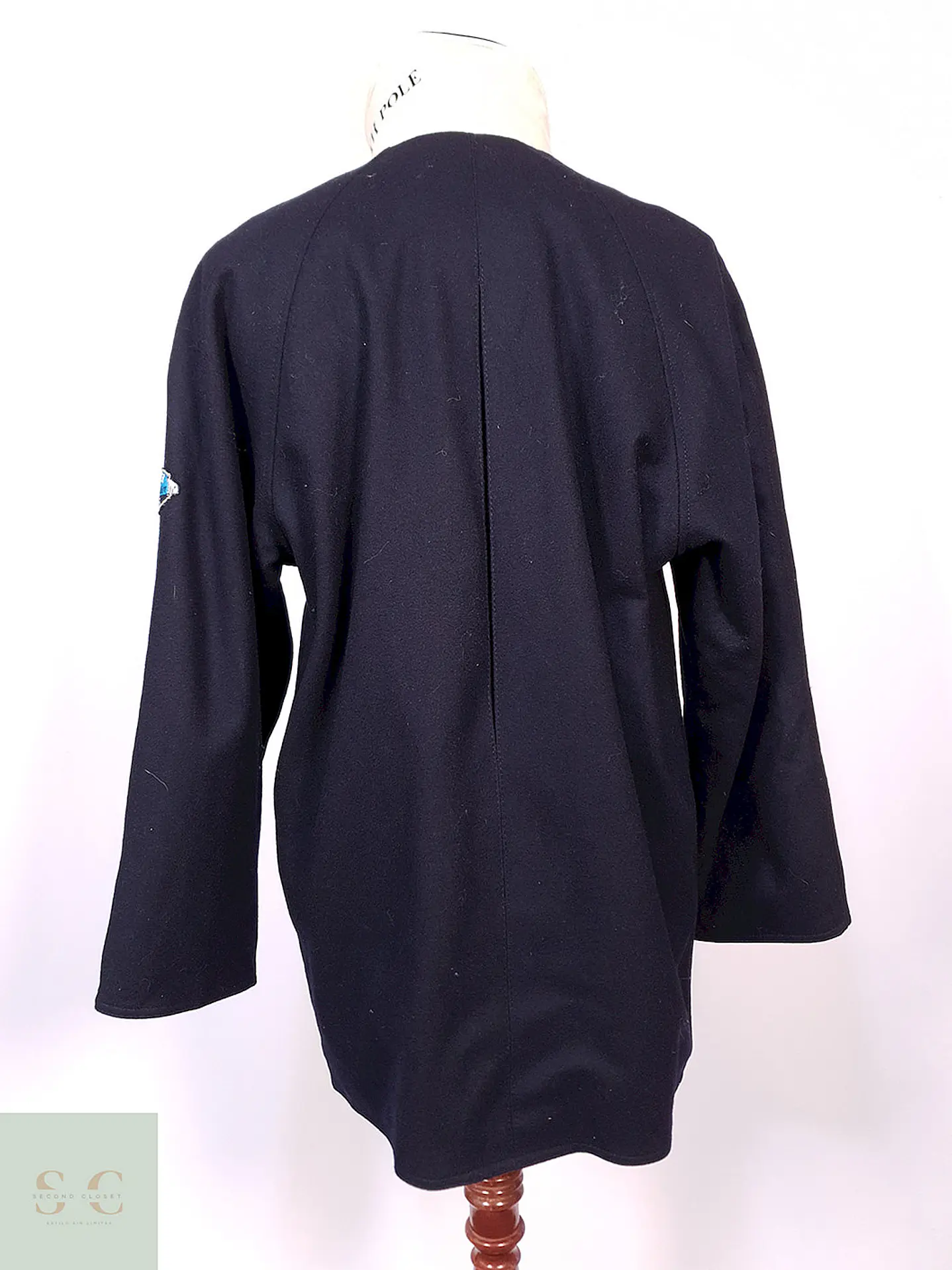 Abrigo Chaquetón North Pole Marina Azul Marino Lana - Talla M 12