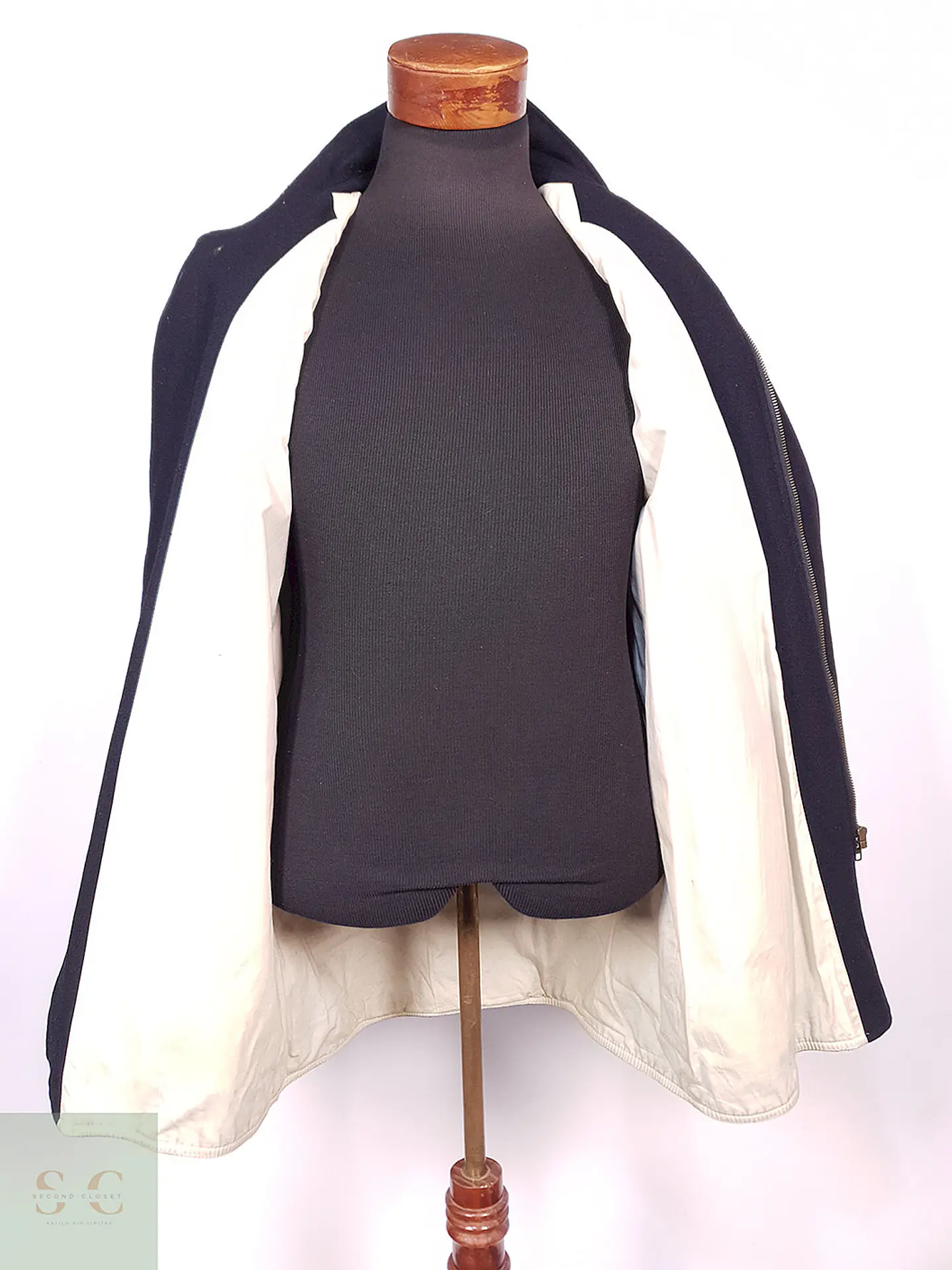 Abrigo Chaquetón North Pole Marina Azul Marino Lana - Talla M 14