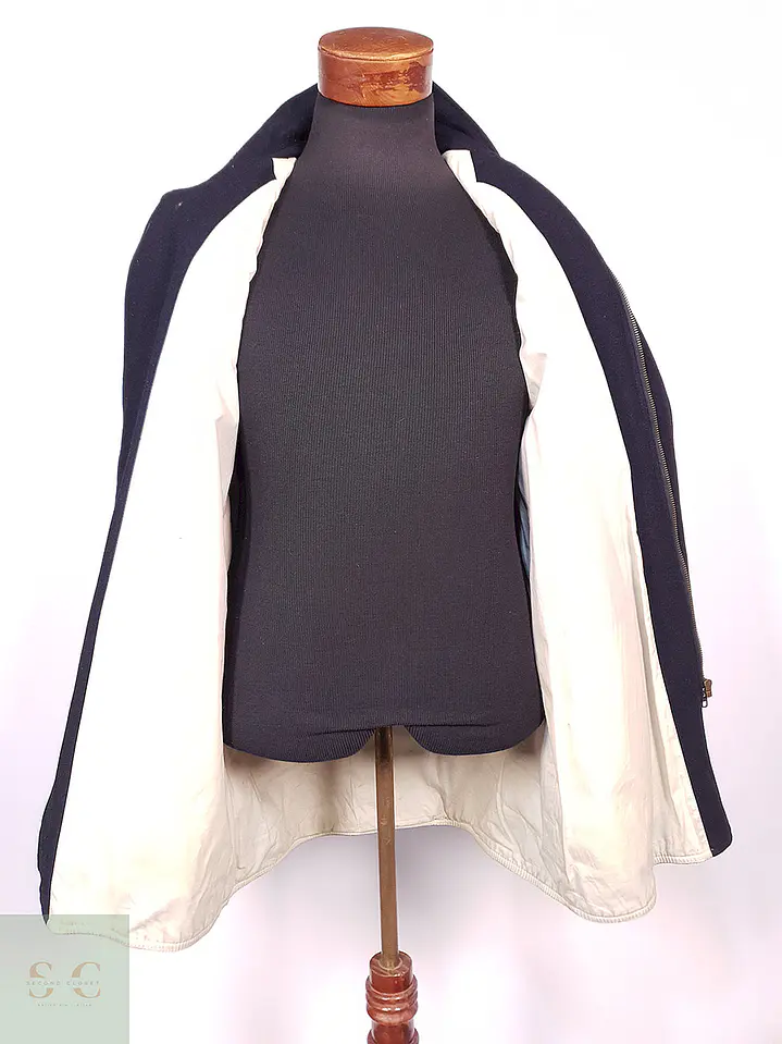 Abrigo Chaquetón North Pole Marina Azul Marino Lana - Talla M 14
