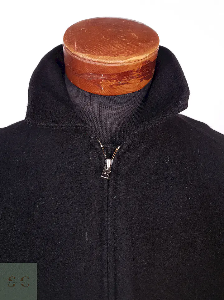 Abrigo Chaqueta Old Navy Negra Lana Talla M 5