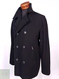Abrigo Marinero Calvin Klein Negro 100% Lana Talla SM - Miniatura 2