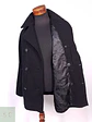 Abrigo Marinero Calvin Klein Negro 100% Lana Talla SM - Miniatura 9