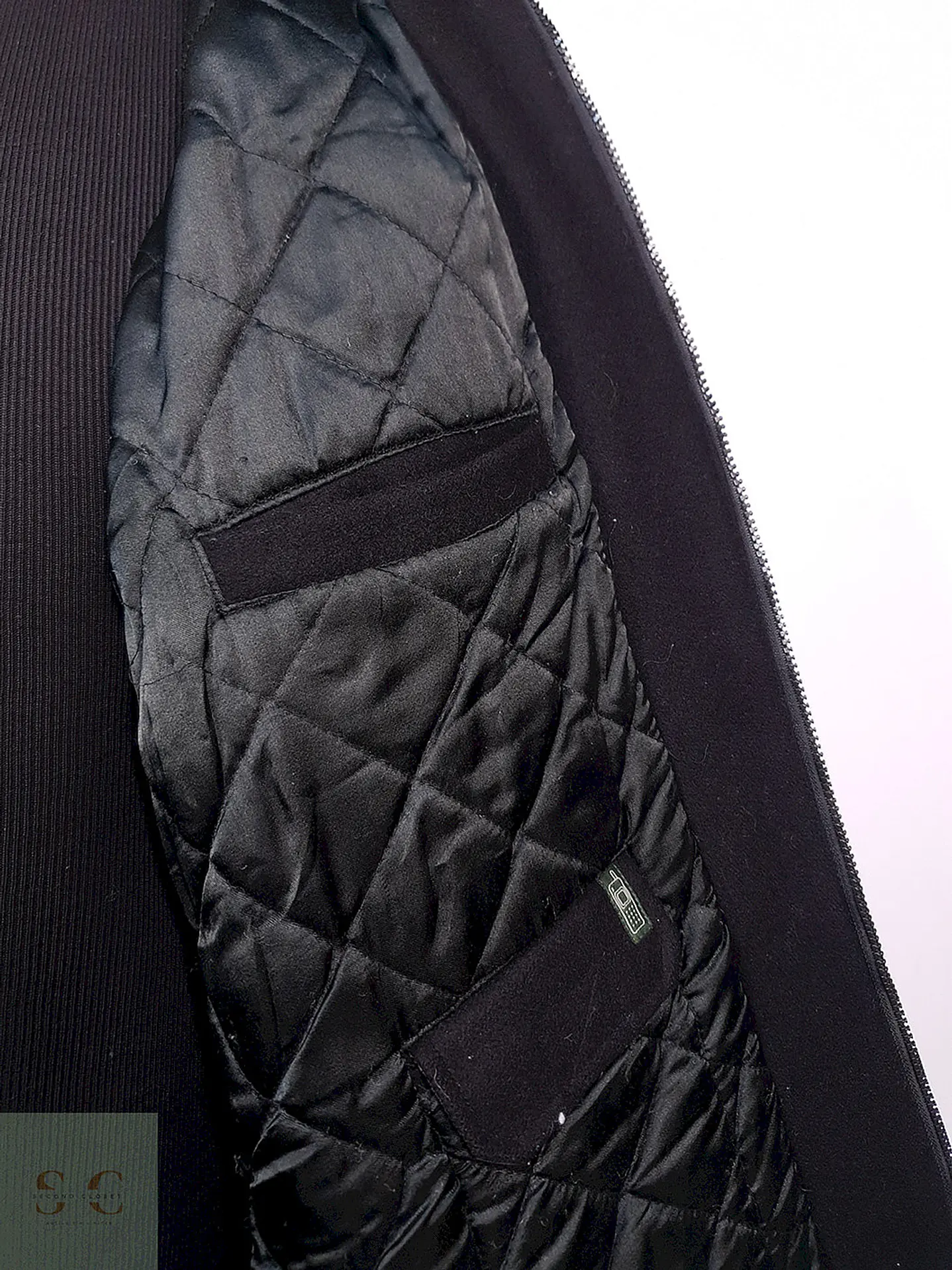 Abrigo Chaquetón Weatherproof Negro 85% Lana Talla XXL 7