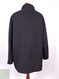 Abrigo Chaquetón Italiano Plomo Lana Cashmere Talla XL - Miniatura 14
