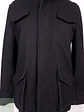 Abrigo Chaqueta Negra con Gorro 50% Lana Talla S - Miniatura 4