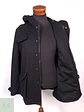 Abrigo Chaqueta Negra con Gorro 50% Lana Talla S - Miniatura 8