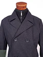 Abrigo Marinero Kenneth Cole Plomo 45% Lana Talla M - Miniatura 5