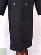 Abrigo Vintage Cruzado Plomo Lana Talla XL - Miniatura 2