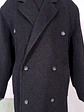 Abrigo Vintage Cruzado Plomo Lana Talla XL - Miniatura 4