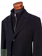 Abrigo Robert Red Negro 100% Lana Virgen Talla XL - Miniatura 6