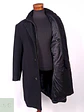 Abrigo Robert Red Negro 100% Lana Virgen Talla XL - Miniatura 9