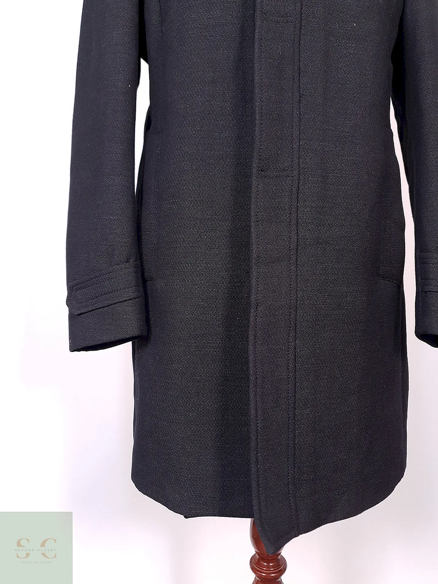 Abrigo Zara Man Plomo Talla ML 2