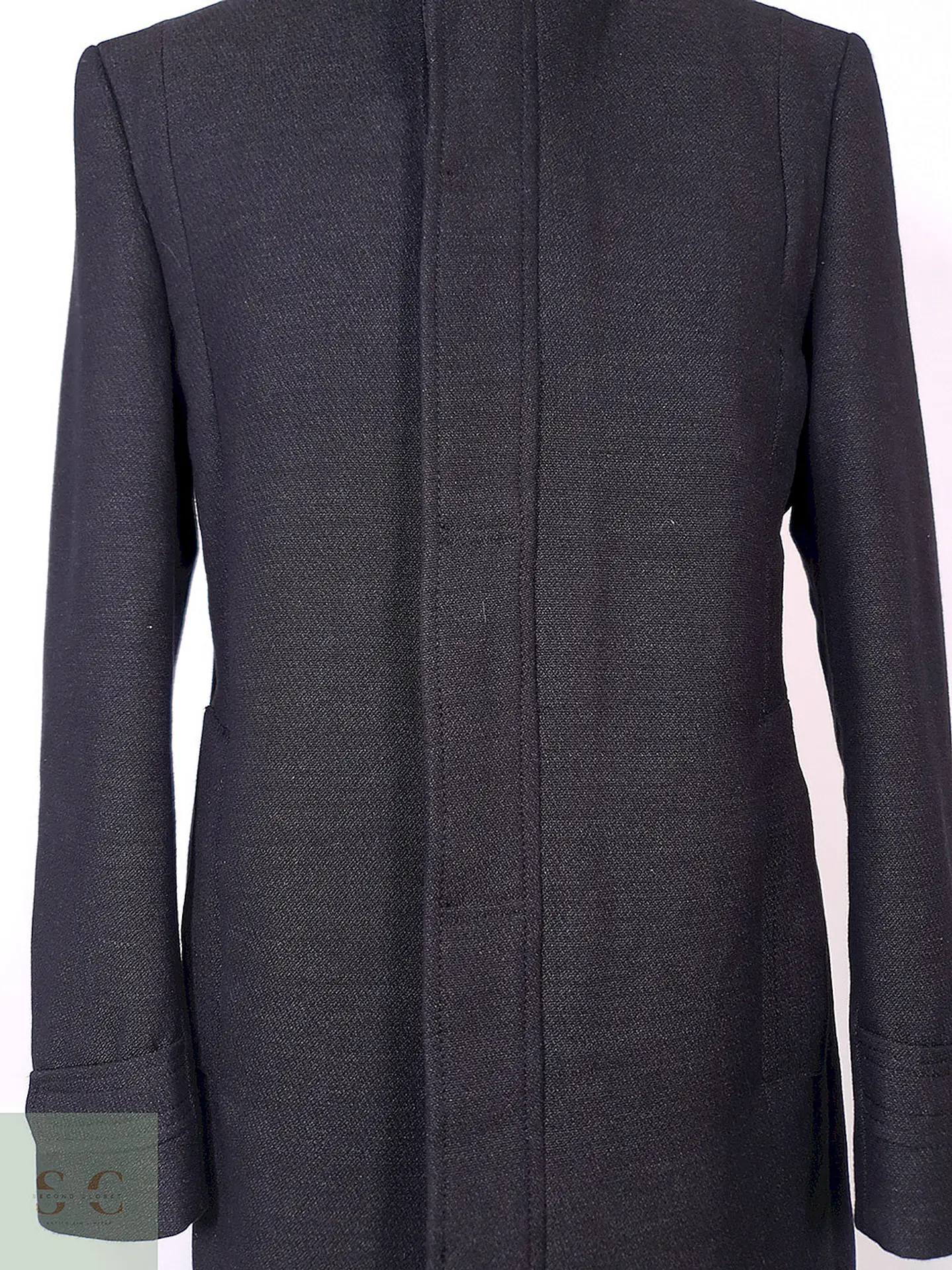 Abrigo Zara Man Plomo Talla ML 3
