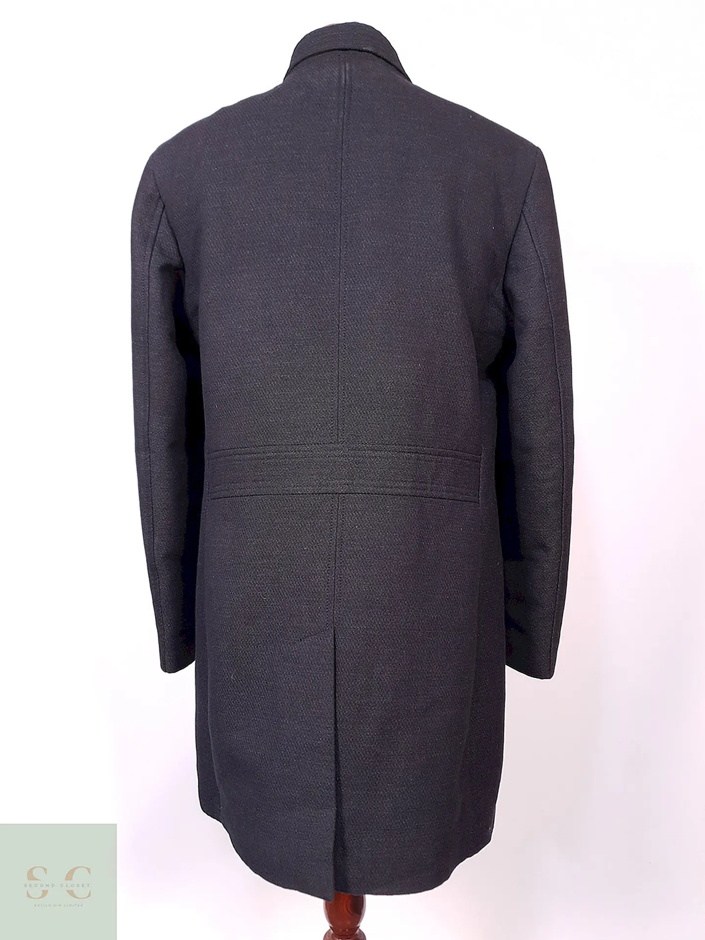 Abrigo Zara Man Plomo Talla ML 11