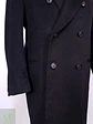 Abrigo Kenneth Cole Cruzado Negro Lana Cashmere Talla ML - Miniatura 3