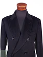 Abrigo Kenneth Cole Cruzado Negro Lana Cashmere Talla ML - Miniatura 6