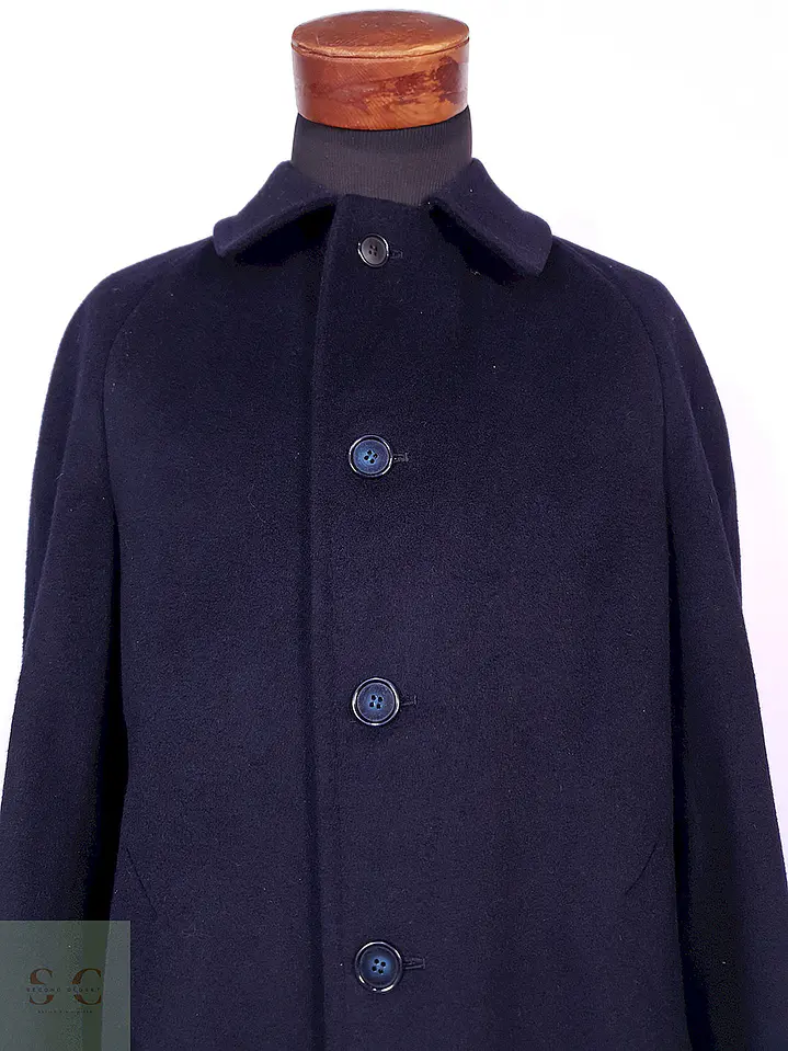 Abrigo Élite Venezia Ramcy Azul Lana Cashmere Talla ML 5