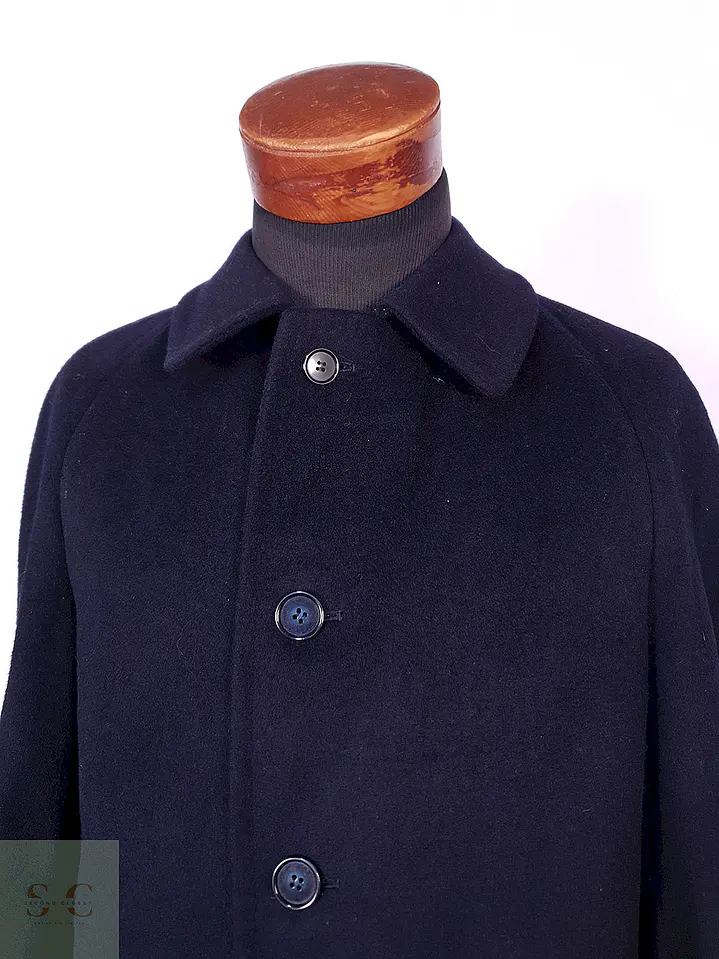 Abrigo Élite Venezia Ramcy Azul Lana Cashmere Talla ML 6