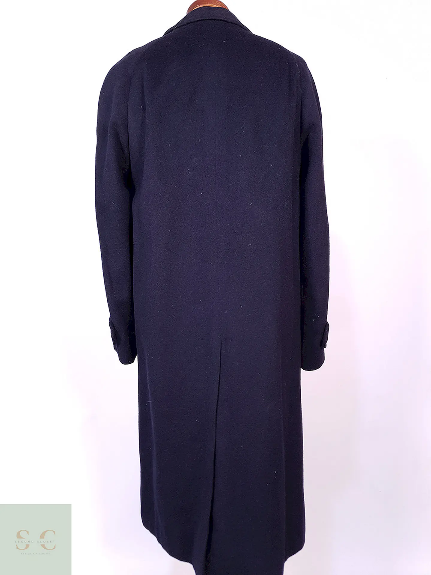 Abrigo Élite Venezia Ramcy Azul Lana Cashmere Talla ML 13