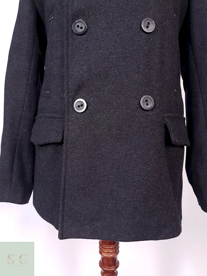 Abrigo Marinero MC Gregor Plomo 75% Lana Talla LXL 3