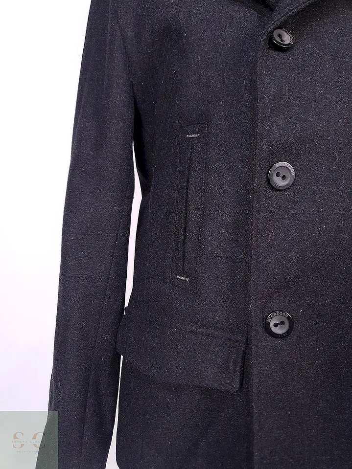 Abrigo Marinero MC Gregor Plomo 75% Lana Talla LXL 4