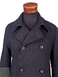Abrigo Marinero MC Gregor Plomo 75% Lana Talla LXL - Miniatura 5