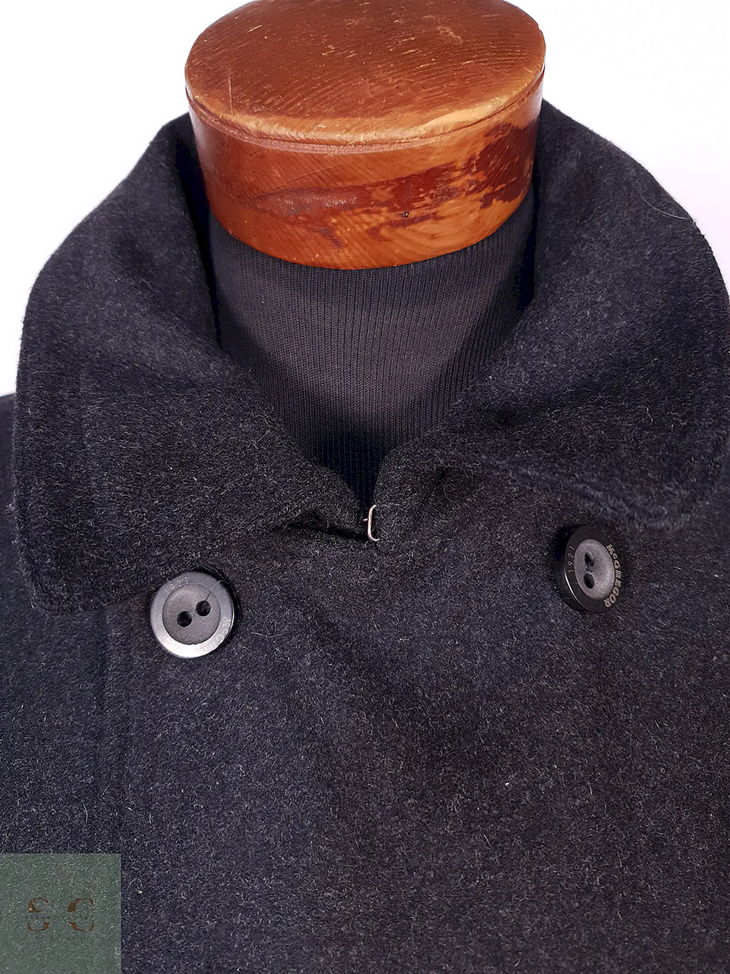 Abrigo Marinero MC Gregor Plomo 75% Lana Talla LXL 10