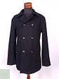 Abrigo Guess Cruzado Negro 60% Lana Talla XL - Miniatura 1