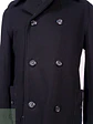 Abrigo Guess Cruzado Negro 60% Lana Talla XL - Miniatura 4