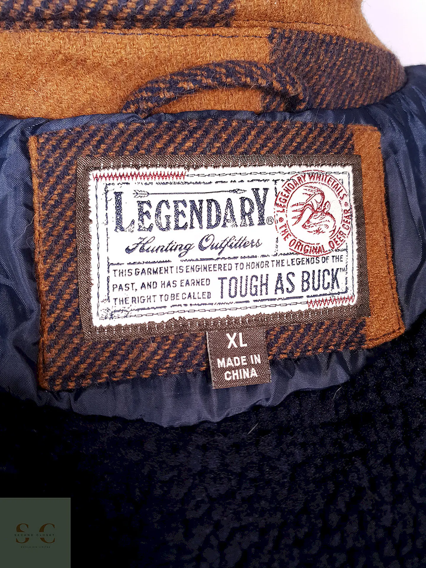Abrigo Chaqueta Leñadora Legendary Talla XL 14