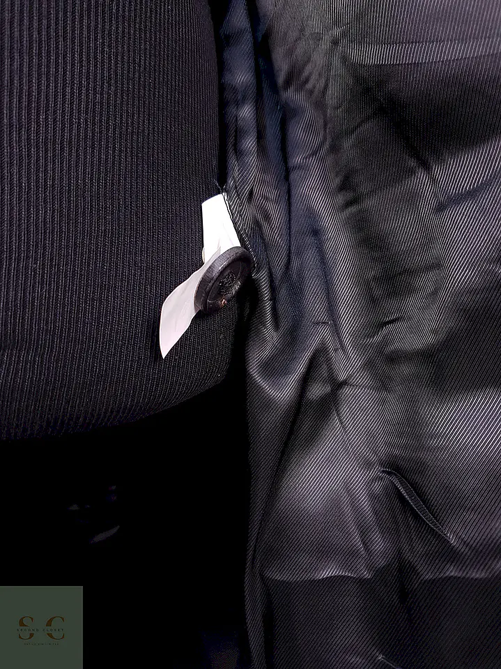 Abrigo Largo Azul Zara Man Talla L 6