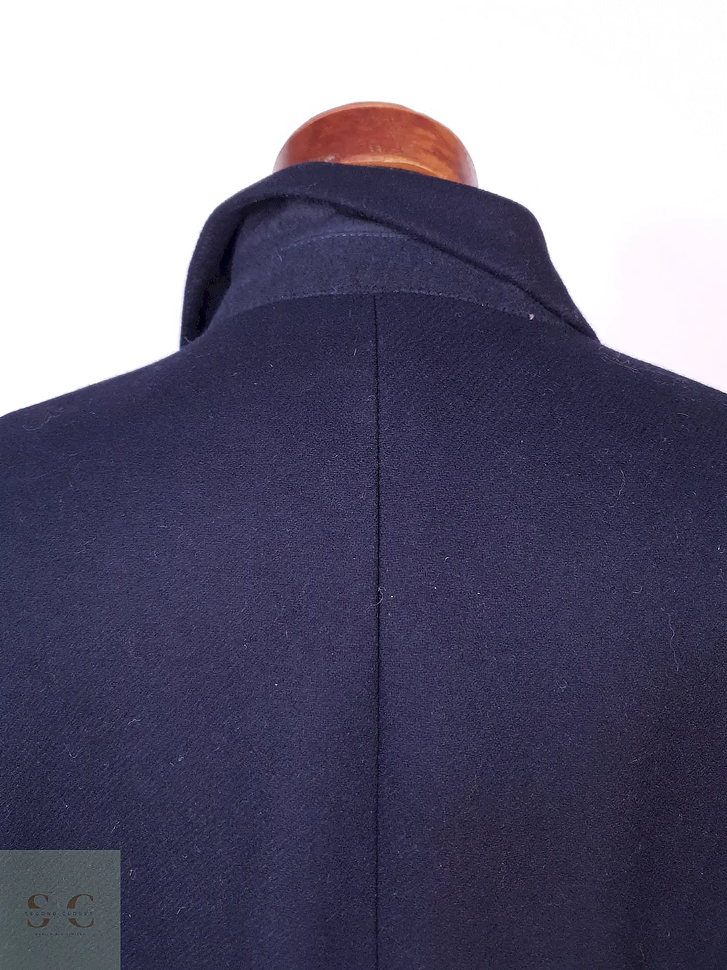 Abrigo Largo Azul Zara Man Talla L 10