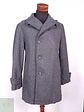 Abrigo Pierre Cardin Gris 100% Lana Italiano Talla L - Miniatura 2