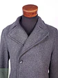 Abrigo Pierre Cardin Gris 100% Lana Italiano Talla L - Miniatura 5