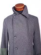 Abrigo Pierre Cardin Gris 100% Lana Italiano Talla L - Miniatura 6