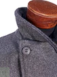 Abrigo Pierre Cardin Gris 100% Lana Italiano Talla L - Miniatura 11