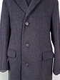 Abrigo Largo Plomo The Original Teller Coat Lana Talla L - Miniatura 4