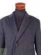 Abrigo Largo Plomo The Original Teller Coat Lana Talla L - Miniatura 5