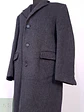 Abrigo Largo Plomo The Original Teller Coat Lana Talla L - Miniatura 8