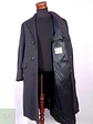 Abrigo Largo Plomo The Original Teller Coat Lana Talla L - Miniatura 13